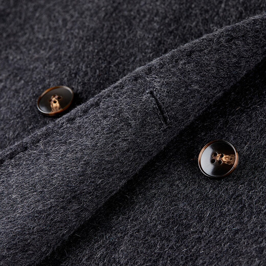 Shandubila wool thickened warm woolen coat for women winter women's small medium and long commuting double-sided woolen coat