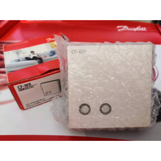 Imported Danfoss water floor heating wireless remote control dew point sensor CF-DS battery 24V CF-RF_LCD thermostat_battery