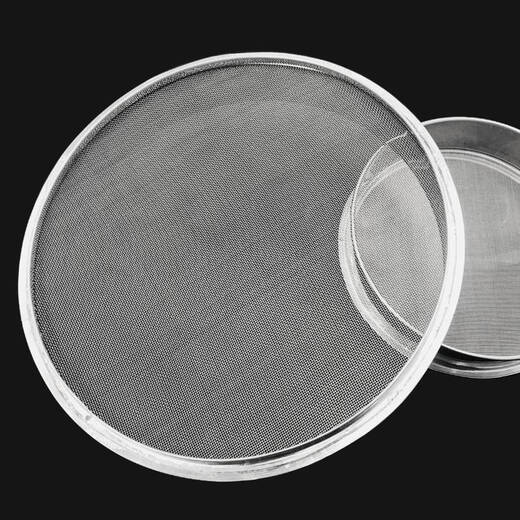 Hualeji sieve household flour sieve ultra-fine 304 stainless steel mesh handheld noodles standard sample kitchen soy milk filter diameter 50 cm_message mesh