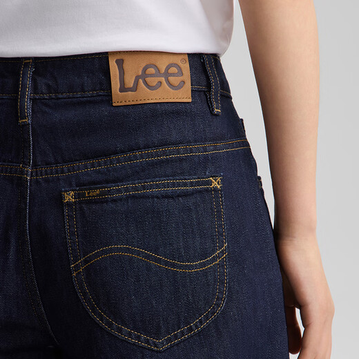 Lee Zhang Linghe endorses the same style in the shopping mall for spring and summer 26 new products 430 super A wide leg jeans, washable for women, washable 26