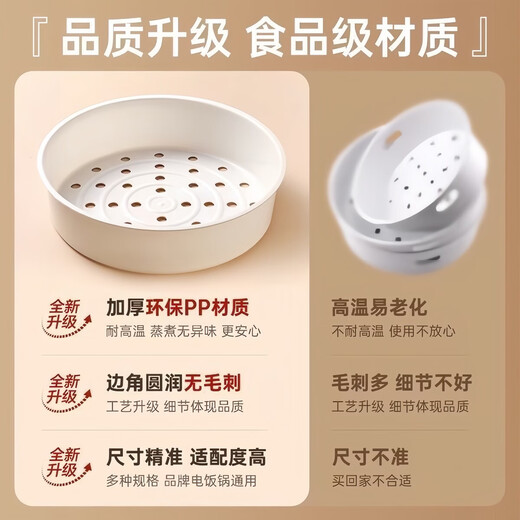 Yong Huan rice cooker steamer 345 liters original iron kettle rice cooker steam grid steamer steamer rack accessories 3 liter steamer thickened diameter 20cm
