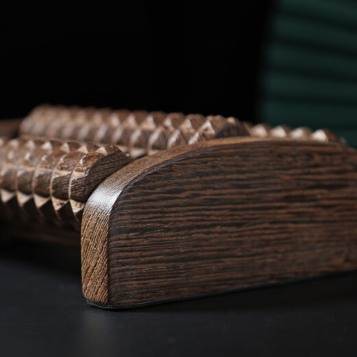 Fantasy Chicken Wing Wood Hand Massager Desktop Roller Arm Rolling Massage Household Massage Point Rubbing Foot Rows Foot Rows (10 Rows)