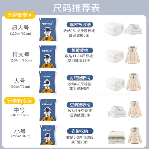 RSRDDY Vacuum Compression Storage Bag Clothes Quilt Clothes Organizer Bag Exhaust Thickening Artifact Down Jacket Special Bag for Family Storage 90% Choice 4 Extra Large + 4 Large + 4 Medium + 4 Small + Electric Pump Free Replacement for Air Leakage 365 Days Quality Assurance