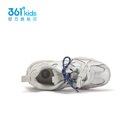 361 Shopping Mall Same Style Children's Shoes Girls Casual Shoes 2026 Spring New Medium and Large Children's Shoes Water Clear Gray/Silver 35