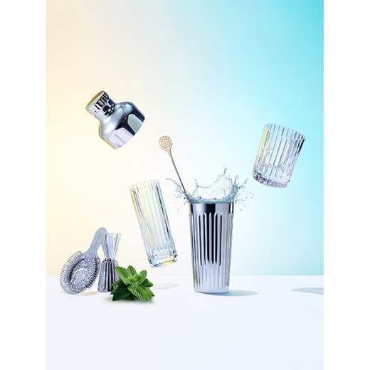 Baccarat Christmas gift HARMONIE harmony series cocktail shaker accessories 4-piece set cocktail shaker