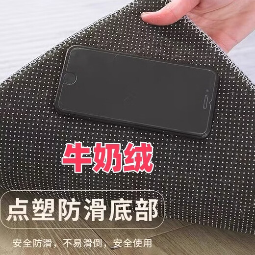 Fantasy Cartoon Carpet Milk Velvet, Crystal Velvet Entry Door Carpet Bedside Rug F179