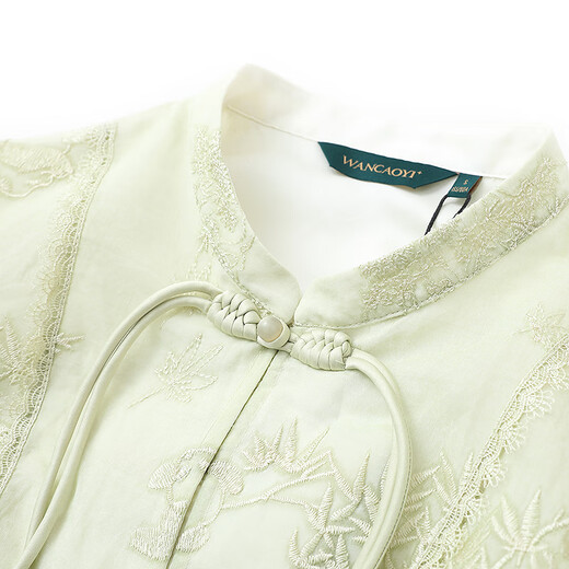 Wancaoyi (wancaoyi) 2026 spring new shirt C01100511 light green XS