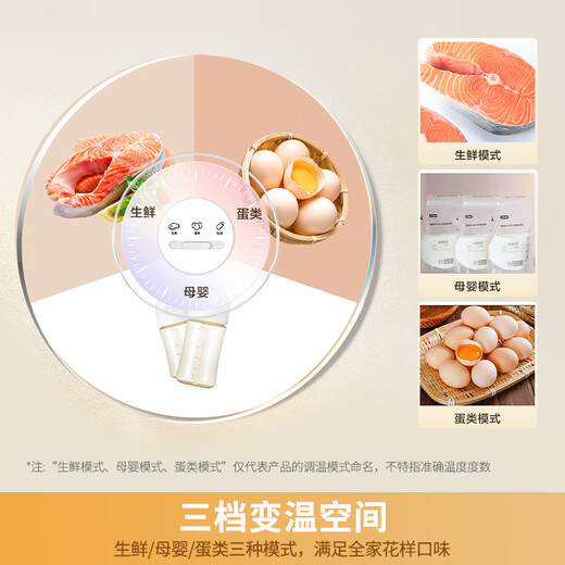 Haier's new Xiaohonghua 500-liter T-shaped cross door double-door black gold purification AI smart energy-saving home 594mm professional ultra-thin large-capacity kitchen four-door refrigerator Black gold purification丨AI frequency conversion technology丨three-speed variable temperature space