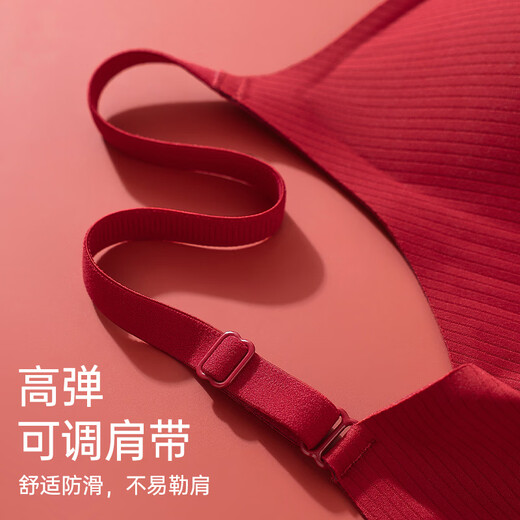 Langsha's zodiac year, the year of the horse, red underwear, underwear and socks set, women's bra set, gift box, bride's wedding gift