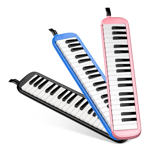 Terence (Terence) 37-key harmonica for children, beginners, elementary school students, teachers, pink, 32 keys