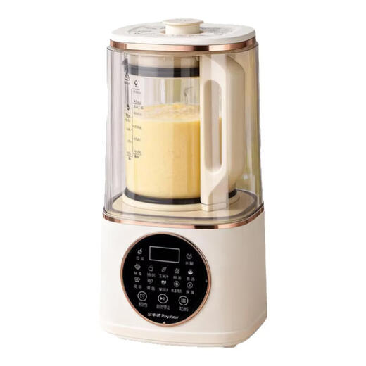 Royalstar Silent Wall Breaking Machine Fully Automatic No Cooking 2025 New Silent Household Multifunctional Light Soybean Milk Machine Fully Automatic Cleaning Wall Breaking Soybean Milk Machine Juicer Food Machine 0 Coating 20 Leaves Fine Grinding + 12H Intelligent Appointment