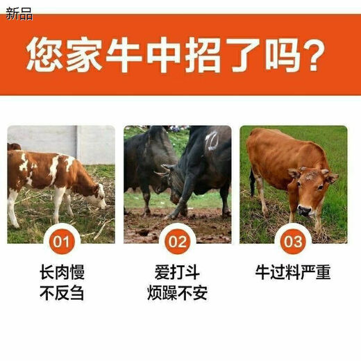 Henan Dabeinong 4 beef cattle premix rapid fattening, growth promotion, weight gain feed, promotion of rumination and anti-stress, one bag