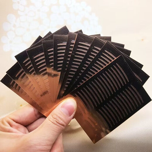 Double eyelid tape for women, transparent, invisible and super sticky, the same style as Internet celebrity, natural breathable, traceless, single eyelid inner double special, 3M medium semi-circle, 1 pair, 3 pictures, free tools