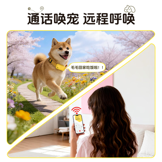 Wise Nation pet locator GPS collar tracker anti-lost cat and dog universal waterproof anti-disassembly tracking artifact