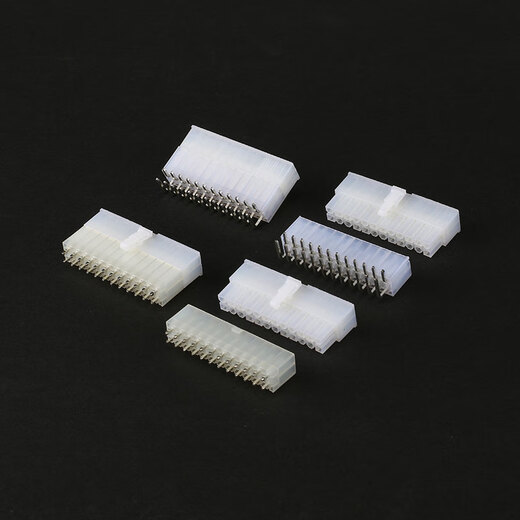 5557-4.2mm pitch series plug-in connector straight pin seat/curved pin seat/male shell/terminal 5557_2*7P_straight pin seat No Specifications