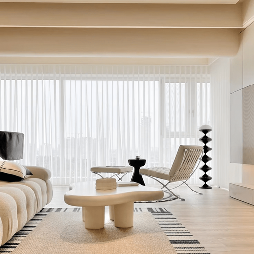 Xinmenglian manual vertical curtain partition living room floor-standing sunshade Voice intelligent model buy electricity L-shaped linkage model buy electric and get free