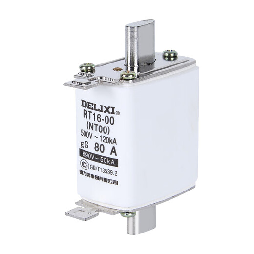 Delixi RT16-00 NT00 32A40A50A63A100A125A160A ceramic fuse 125A