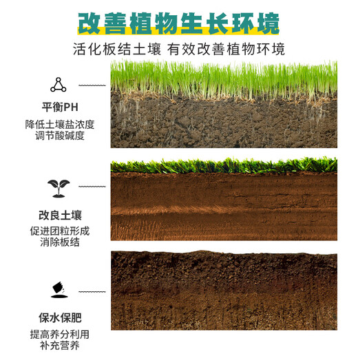 Soil Activator Loose soil, activate soil, prevent hardening, repair soil, promote plant root growth. Paiyifa 2 Soil Activator