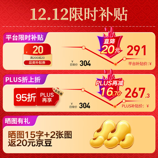 Tongrentang donkey hide gelatin cake gift box 300g (20% donkey hide gelatin) ready-to-eat nutritional supplement Qi and blood as a birthday gift for wife and girlfriend