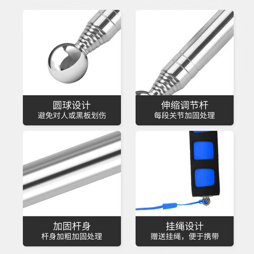 RSRDDY empty drum hammer bold and thickened room inspection artifact tile rod acceptance tool detection empty valley hammer 113cm room inspection empty drum hammer (shockproof type)