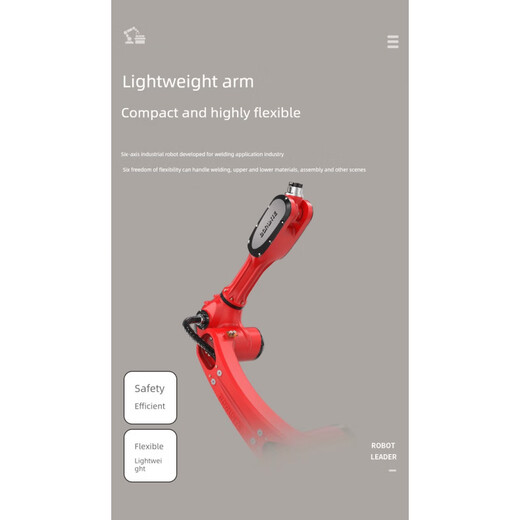 Braunt Robot Industrial Robot Manipulator Intelligent Correlation Programming Welding Robot Upgrade Upgrade 456-axis Harmonic Reducer Upgrade