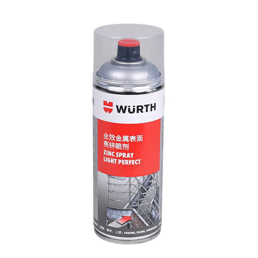 Würth Zinc Spray 893113114 Metal surface bright zinc spray to prevent metal rust and corrosion 893114114 Metal surface bright zinc spray 0893113114