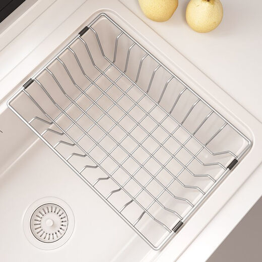 Fantasy Drain Basket Household Sink Basin Filter Basket Kitchen Sink Sink Dishes Cup Chopsticks Drain Rack Filter Basket Nano Antifouling Black Model Outer Diameter Length 35cm Width 25cm