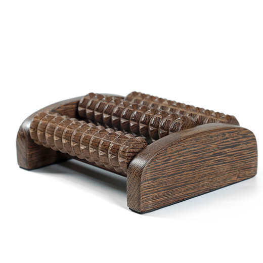 Fantasy Chicken Wing Wood Hand Massager Desktop Roller Arm Rolling Massage Household Massage Point Rubbing Foot Rows Foot Rows (10 Rows)