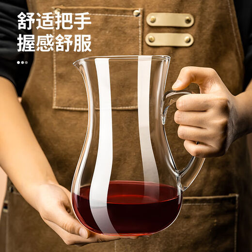 Fantasy white wine dispenser with scale, hotel foreign wine pot, red wine decanter, small wine glass, 2 two scales, gourd wine dispenser