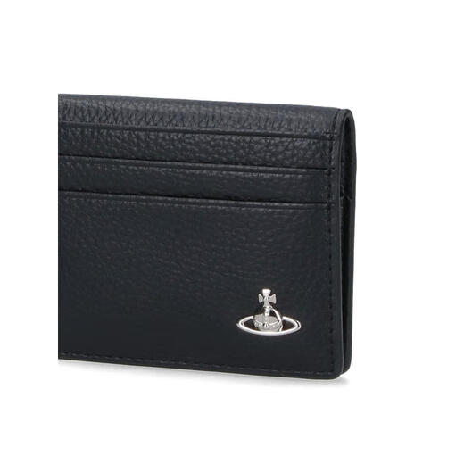 Vivienne Westwood Queen Mother SS26 Light Luxury Women's Black Wallet Black One Size