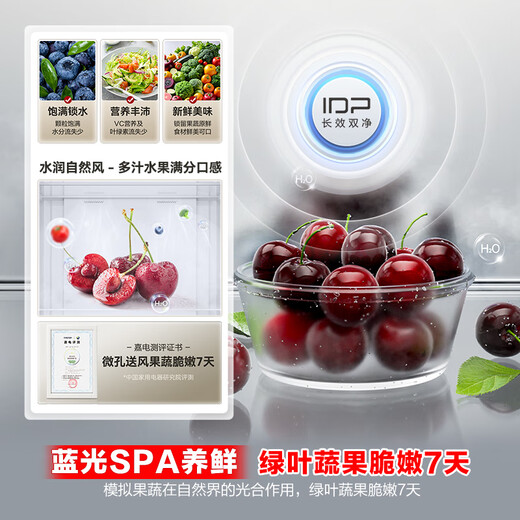 Rongsheng 507-liter IDP2.0 odor-free dual-system cross-fold four-door ultra-thin zero-embedded first-class energy-efficiency household refrigerator BCD-507E50CZLAD National subsidy BCD-507E50CZLAD