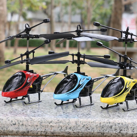 Jiujia factory directly supplies mini 2-way remote control aircraft, drop-resistant helicopter model, children's remote control toys wholesale cross-border JJ-02 red