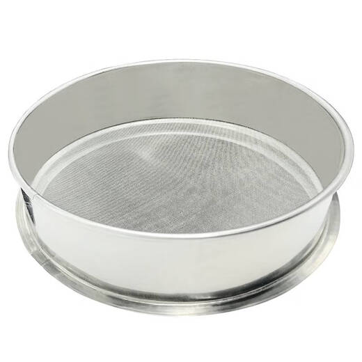 Hualeji sieve household flour sieve ultra-fine 304 stainless steel mesh handheld noodles standard sample kitchen soy milk filter diameter 50 cm_message mesh