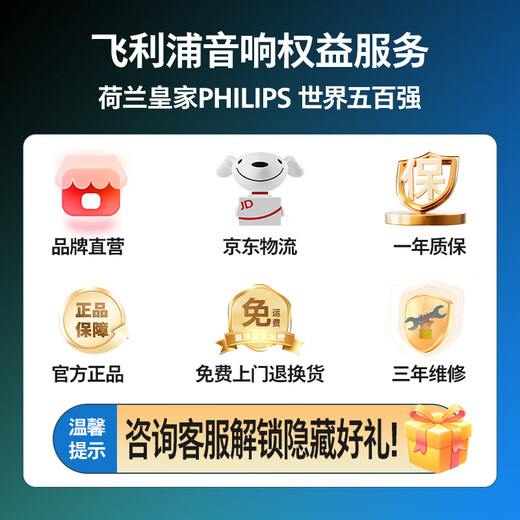 Philips (PHILIPS) SD180T 12-inch square dance speaker outdoor stage high-power mobile portable trolley speaker wireless Bluetooth high volume karaoke with dual microphone microphone