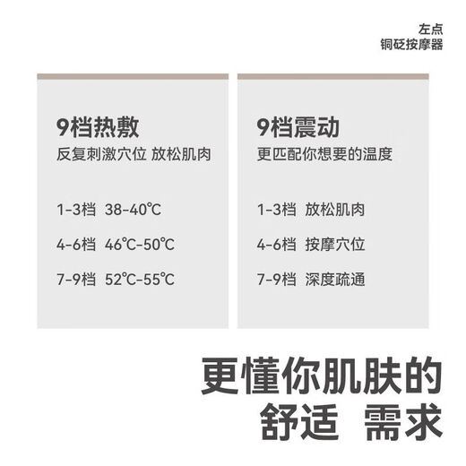 Left point zdeer smart facial Bianstone scraping board massager electric facial lifting beauty tendon scraping instrument metal copper Bianstone consultation 105 yuan