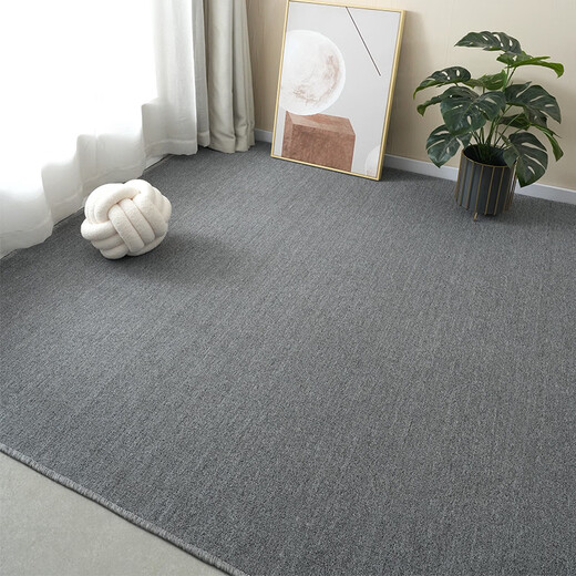 Fantasy off-white solid color photo carpet office large area full studio studio floor mat live broadcast room background blanket smoke gray 400 500 cm