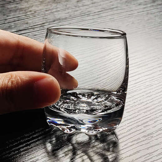 Yusenyi glass wine glass white wine glass one and a half spirits grade light luxury 8ml end exquisite 80ml wine glass 6 pieces