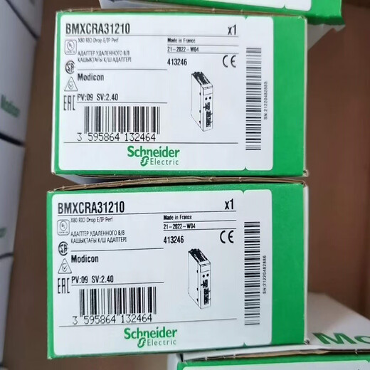 Schneider X80 processor interface module BMXCRA31200 BMXCRA31210 BMECRA31210