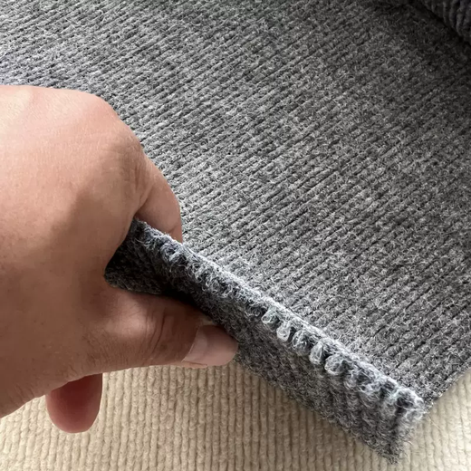 Yusenyi gray carpet bedroom bedside blanket thickened living room stairs corridor office full commercial large area Camel rhombus 5mm thick 3 meters wide x 3 meters long