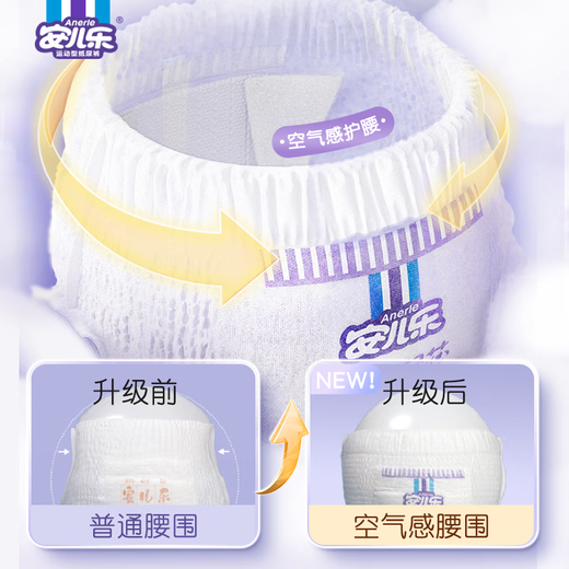 Anerle small lightweight pull-up pants XL64 pieces (12-17kg) ultra-thin and breathable, direct supply from the brand, safe quality