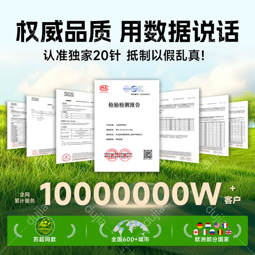 Simulated turf, artificial turf carpet, outdoor floor matting, football field artificial turf, plastic fake turf fence, Su Chao same style green backing adhesive, 3 cm thick, 18 stitches, 1 meter wide, several meters long, take a few pieces