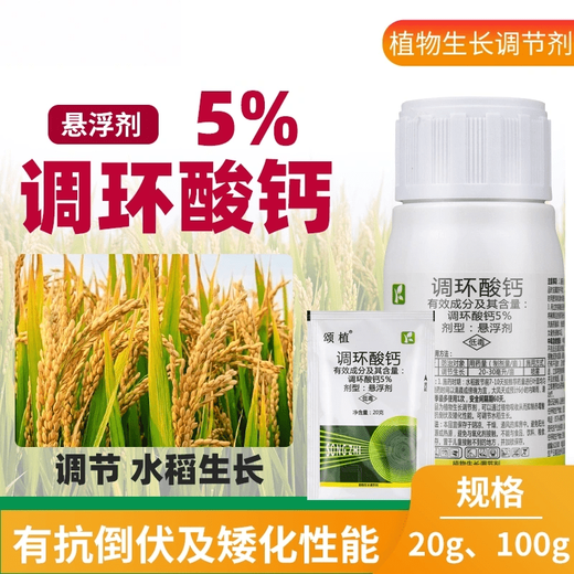 5% Prohexadione Calcium Suspension Controls Growth and Slow Fruit Control, Rice Regulator Pesticide 100g*2 Bottles