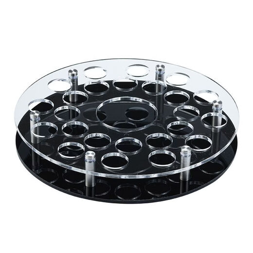 Fantasy foreign wine glass set household high-end wine glass trumpet wine set wine cup bullet bar wine pot (round frame) 1 pot 24 cups