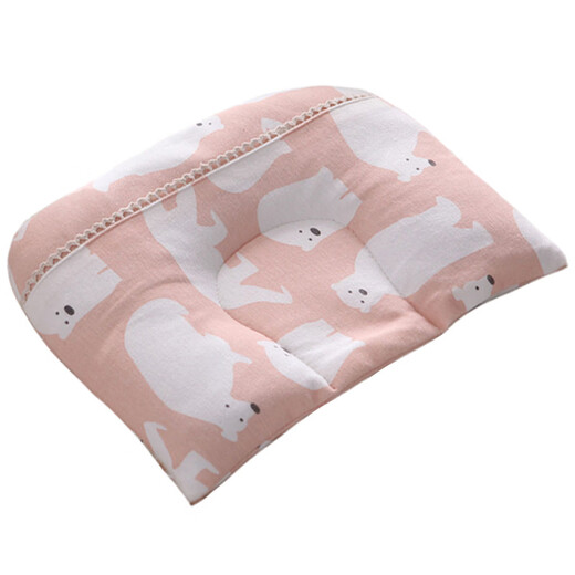 Shijanu new product baby shaped pillow 0-1 year old baby anti-head deflection U-shaped pillow cassia seed cervical spine pillow No. 2 color (20*24cm)_cassia seed filling 20x24x1cm