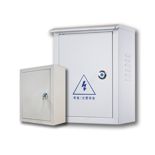 Outdoor power distribution box, surface-mounted and thickened, indoor and outdoor engineering household temporary custom-made strong current rain-proof and dust-proof electric box indoor 30*40*18_vertical box engineering type