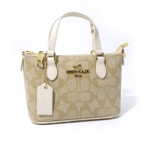 MK&GN luxury women's bag mk women's bag 2025 new one-shoulder crossbody bag light luxury big brand small tote bag handbag off-white