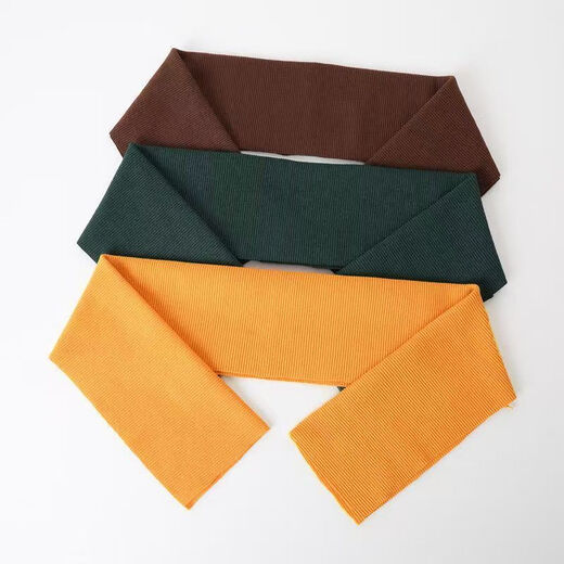 Fat Donglai's same style down jacket collar protective cover, full-cover cotton coat collar, threaded collar, anti-fouling artifact accessory, black bag collar (60 cm long, 17 cm wide)