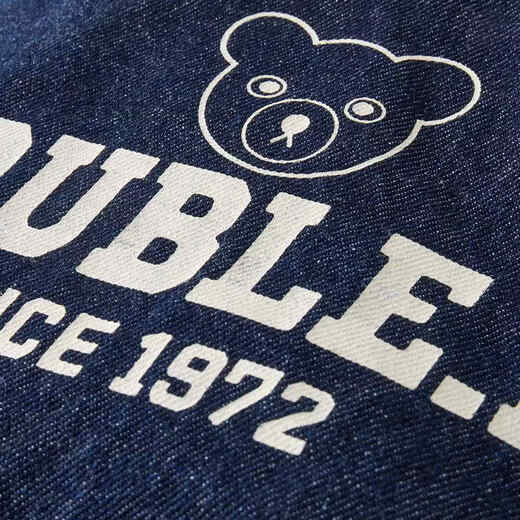 MIKIHOUSE children's accessories double bee upper bag boys girls children's bags direct mail from Japan Indigo Blue (33) --