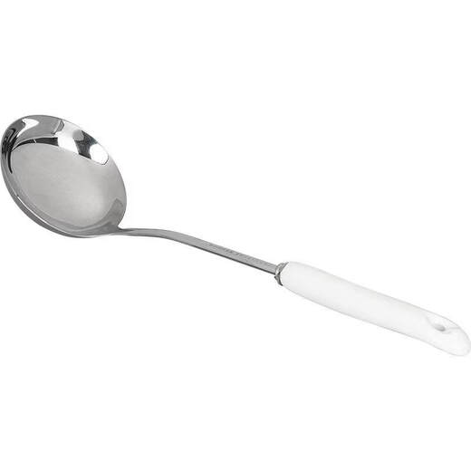 Modern housewife spatula household spoon food grade colander frying spoon cooking spatula 304 stainless steel kitchenware set 304 stainless steel white seven-piece set (spatula + soup spoon + colander + frying spatula 1