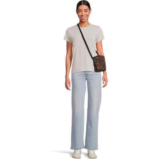 Herschel Supply Co. Men's Shoulder Bag Double Compartment Zipper Closure Adjustable Shoulder Strap Multi-Pocket Design 600D Polyester Digi opard ONE SIZE